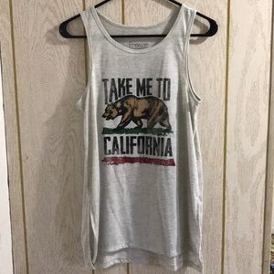 Take me to California tank top